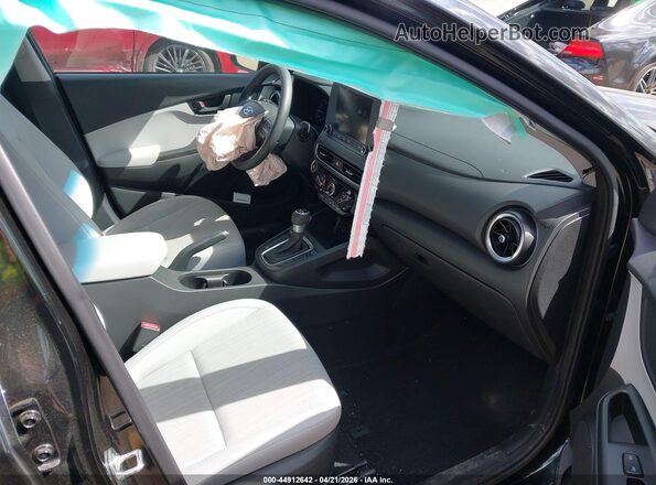 KM8K6CAB3PU958041 2023 HYUNDAI KONA Black წინა სალონის ხედი