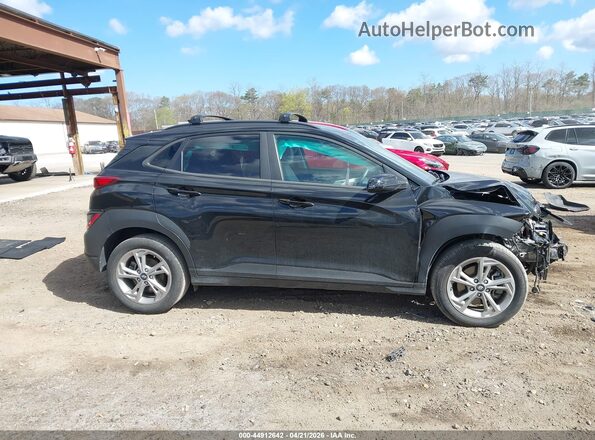 KM8K6CAB3PU958041 2023 HYUNDAI KONA Black სალონის 360-გრადუსიანი ხედი