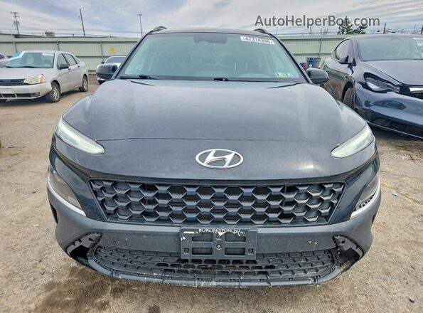 KM8K6CAB5PU932654 2023 HYUNDAI KONA Black Вид спереду