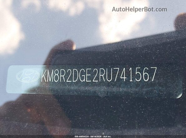 KM8R2DGE2RU741567 2024 HYUNDAI PALISADE Серый 