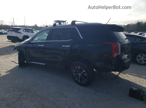 KM8R2DHEXMU233192 2021 HYUNDAI PALISADE Black Trasero izquierdo