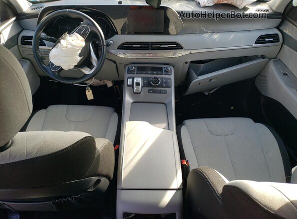 KM8R2DHEXMU233192 2021 HYUNDAI PALISADE Black Vista del salpicadero