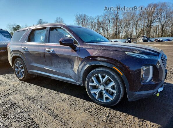 KM8R34HE4MU179322 2021 HYUNDAI PALISADE Brown Առջևի աջ