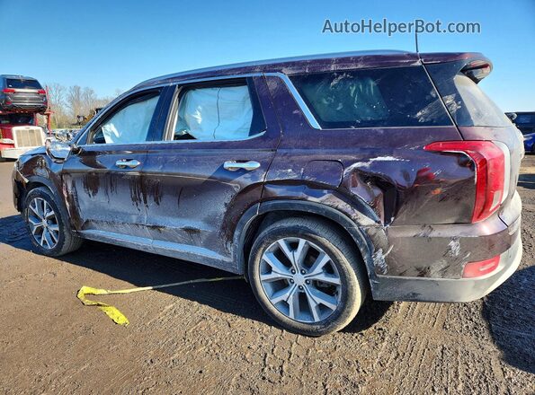 KM8R34HE4MU179322 2021 HYUNDAI PALISADE Brown Հետևի ձախ