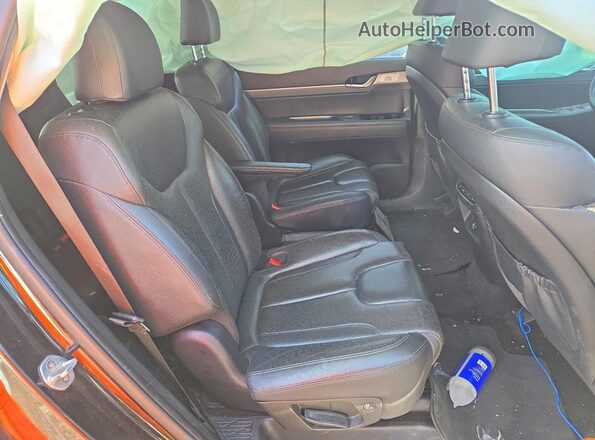 KM8R3DHEXLU030203 2020 HYUNDAI PALISADE Black Вид задньої частини салону