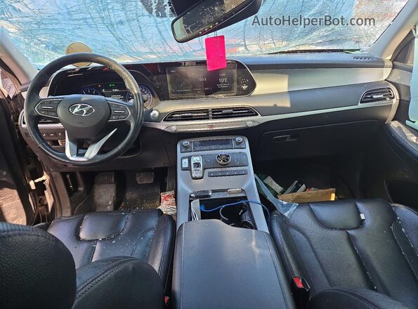 KM8R3DHEXLU030203 2020 HYUNDAI PALISADE Black Вид панелі приладів