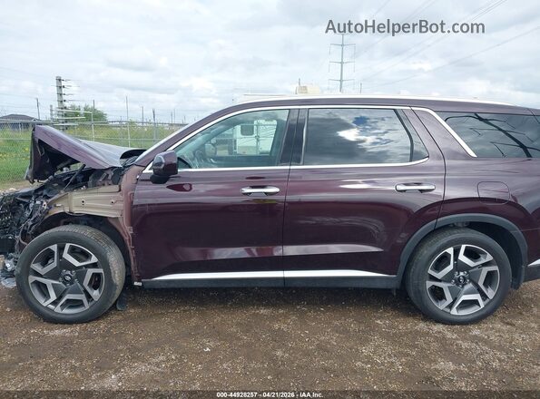 KM8R4DGE9PU628349 2023 HYUNDAI PALISADE Purple 