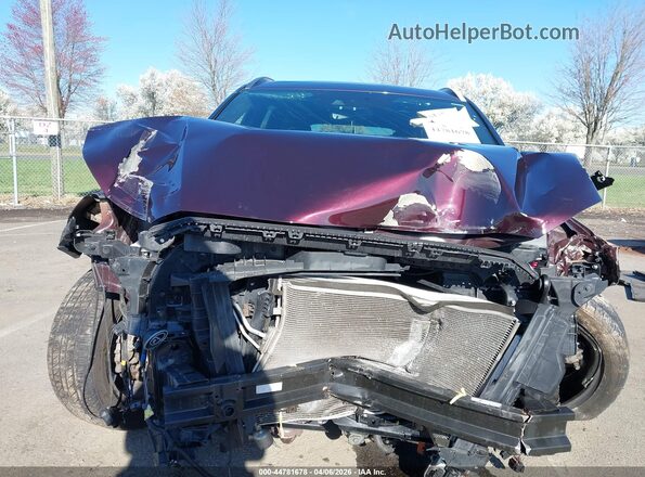 KM8R5DHE3LU046074 2020 HYUNDAI PALISADE Maroon Widok z przodu