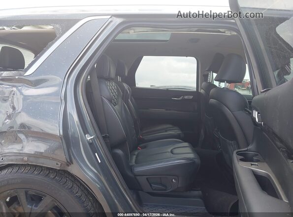 KM8R5DHE4NU457079 2022 HYUNDAI PALISADE Gray Вид наклейки з VIN-кодом