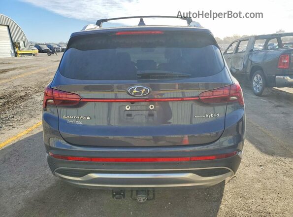 KM8S3DA12MU013258 2021 HYUNDAI SANTA Gray Հետևի տեսք