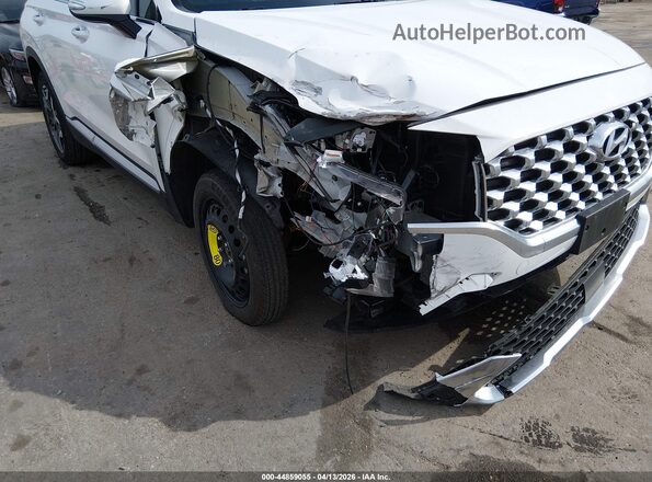 KM8S3DA19MU006744 2021 HYUNDAI SANTA FE HYBRID White Вид спереду