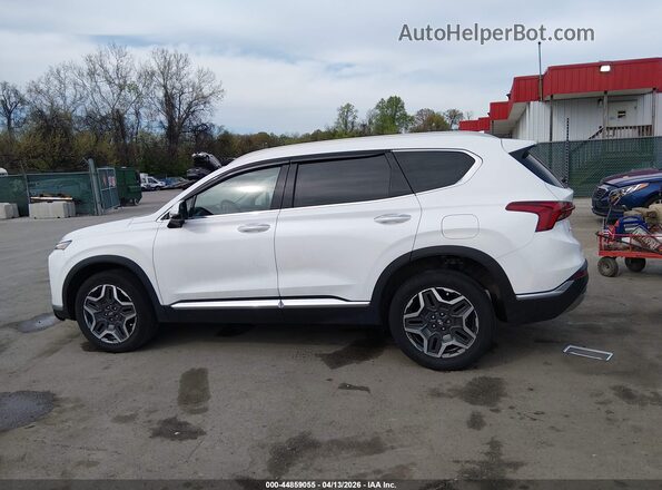 KM8S3DA19MU006744 2021 HYUNDAI SANTA FE HYBRID White Панорамний вид салону 360°