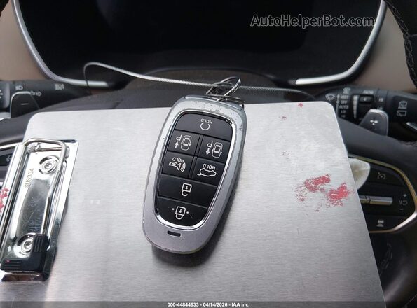KM8S5DA11NU057988 2022 HYUNDAI SANTA FE HYBRID White 