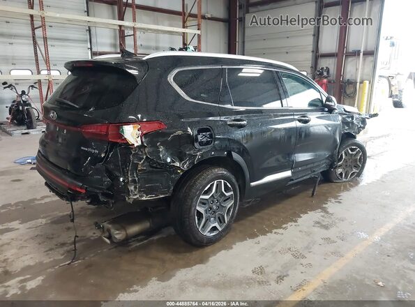 KM8S6DA24PU099211 2023 HYUNDAI SANTA FE PLUG-IN HYBRID Black Trasero derecho