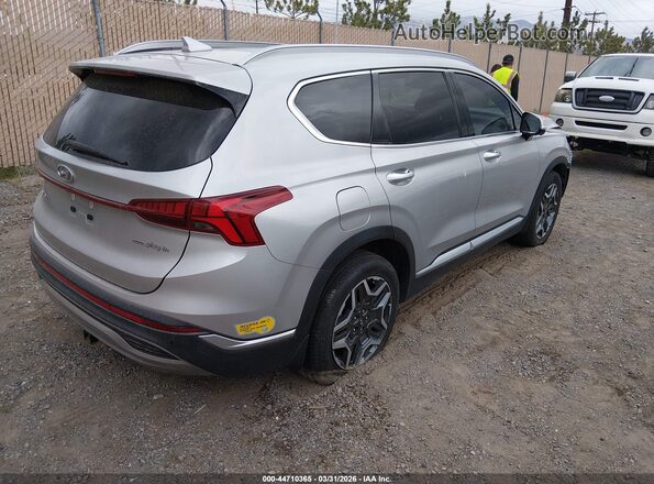 KM8S7DA25NU018856 2022 HYUNDAI SANTA FE PLUG-IN HYBRID Silver 