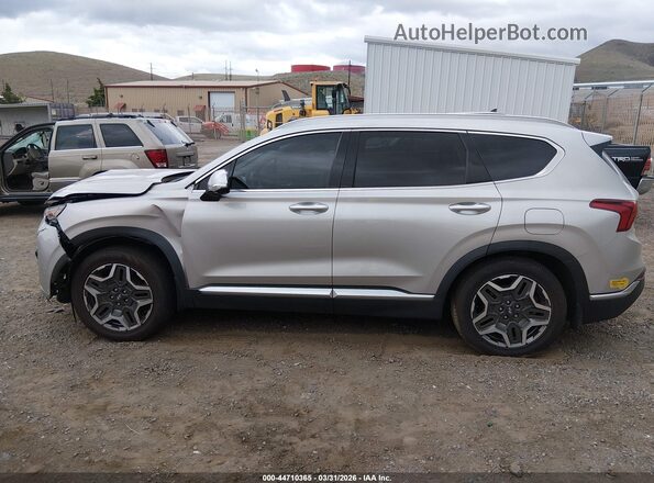 KM8S7DA25NU018856 2022 HYUNDAI SANTA FE PLUG-IN HYBRID Silver 