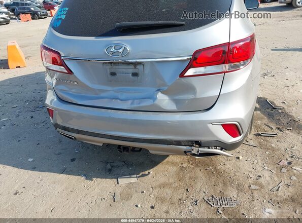 KM8SM4HF4HU166311 2017 HYUNDAI SANTA FE Gray წინა ხედი