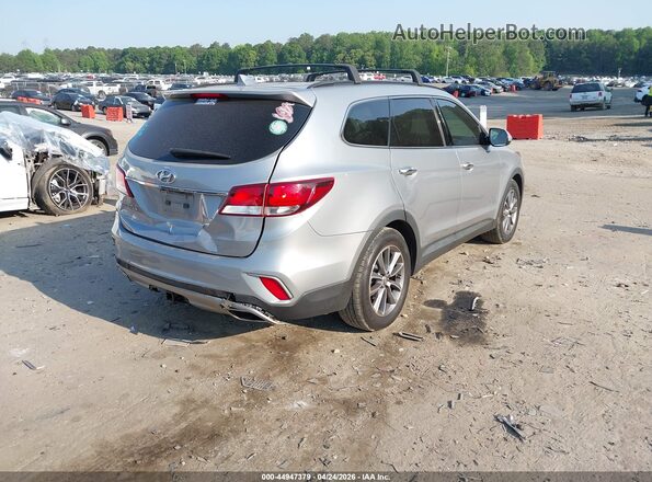 KM8SM4HF4HU166311 2017 HYUNDAI SANTA FE Gray უკანა მარჯვენა