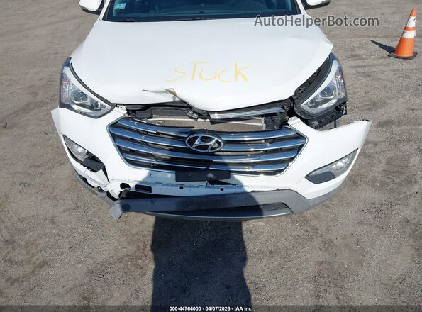 KM8SNDHF0GU136783 2016 HYUNDAI SANTA FE White 