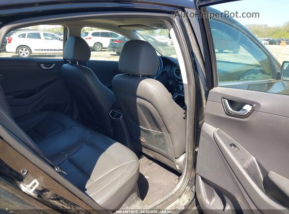 KMHC05LC5JU071958 2018 HYUNDAI IONIQ HYBRID Black Vista de la etiqueta del VIN