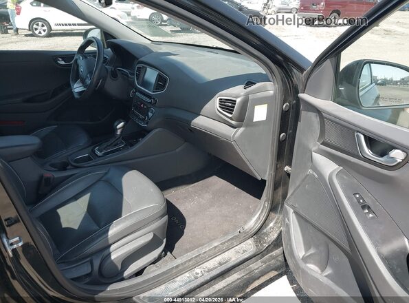 KMHC05LC5JU071958 2018 HYUNDAI IONIQ HYBRID Black Vista interior delantera