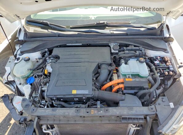 KMHC65LC0HU049570 2017 HYUNDAI IONIQ White Rear interior view