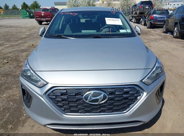 KMHC65LC0MU258172 2021 HYUNDAI IONIQ HYBRID Silver Вид щитка приладів