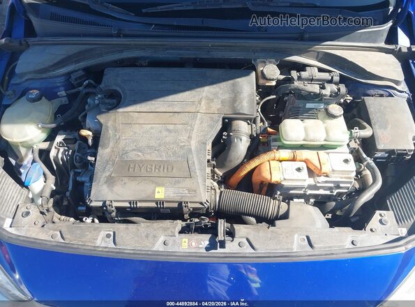 KMHC65LC1LU215121 2020 HYUNDAI IONIQ HYBRID Blue Rear view