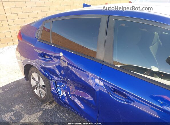 KMHC65LC1LU215121 2020 HYUNDAI IONIQ HYBRID Blue Front view
