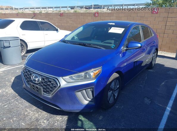 KMHC65LC1LU215121 2020 HYUNDAI IONIQ HYBRID Blue Front left