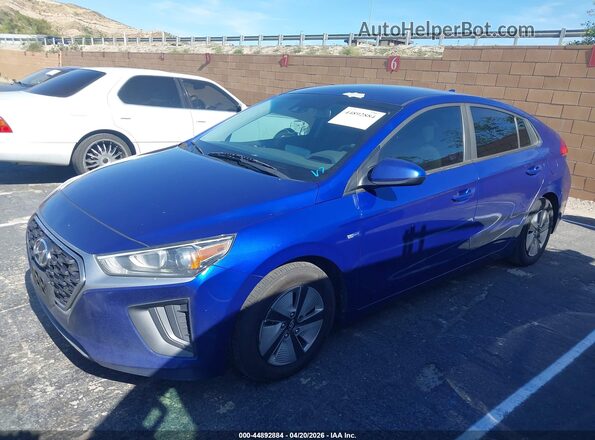 KMHC65LC1LU215121 2020 HYUNDAI IONIQ HYBRID Blue 360 interior view