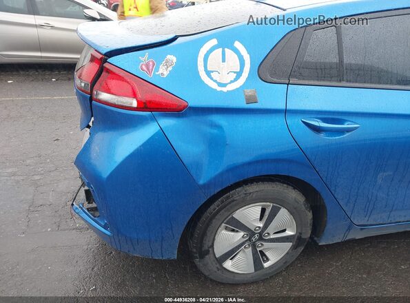 KMHC65LC2JU060592 2018 HYUNDAI IONIQ HYBRID Blue 