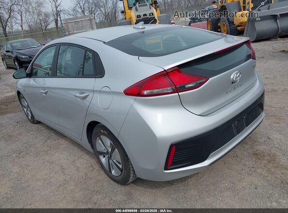 KMHC65LC3JU100307 2018 HYUNDAI IONIQ HYBRID Silver Հետևի ձախ