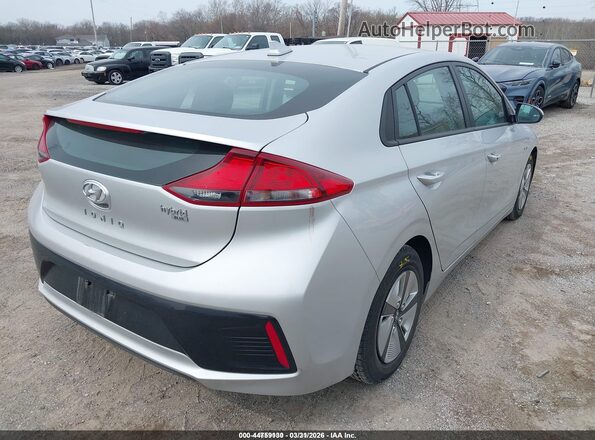 KMHC65LC3JU100307 2018 HYUNDAI IONIQ HYBRID Silver Հետևի աջ
