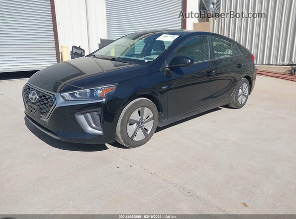KMHC65LC3LU220157 2020 HYUNDAI IONIQ HYBRID Black Front left