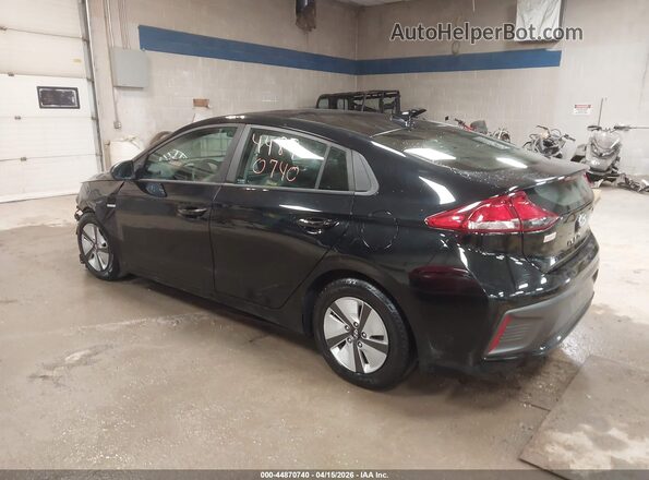 KMHC65LC4LU186102 2020 HYUNDAI IONIQ HYBRID Black Հետևի ձախ
