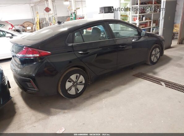 KMHC65LC4MU246106 2021 HYUNDAI IONIQ HYBRID Black Задня права чверть