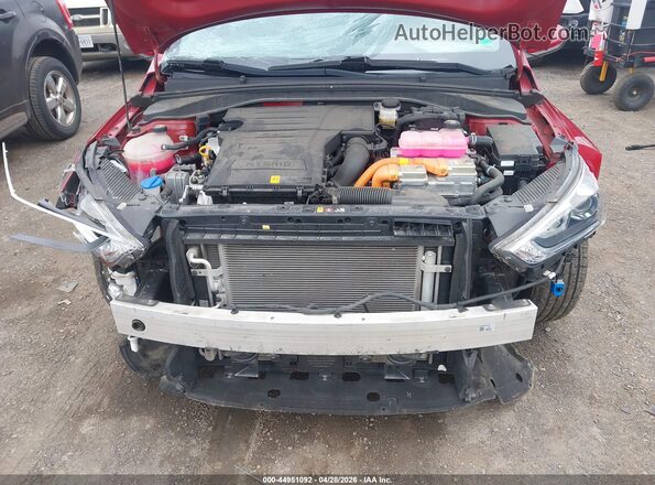 KMHC65LC4NU276546 2022 HYUNDAI IONIQ HYBRID Красный 