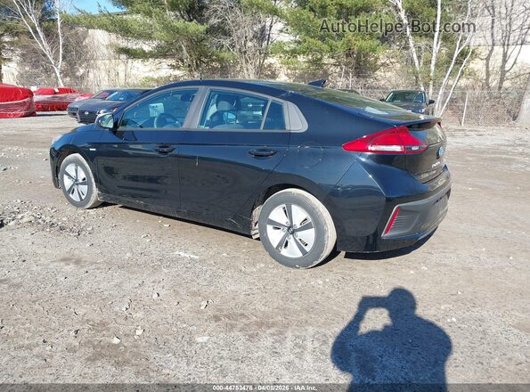 KMHC65LC7JU075363 2018 HYUNDAI IONIQ HYBRID Черный Задняя левая четверть