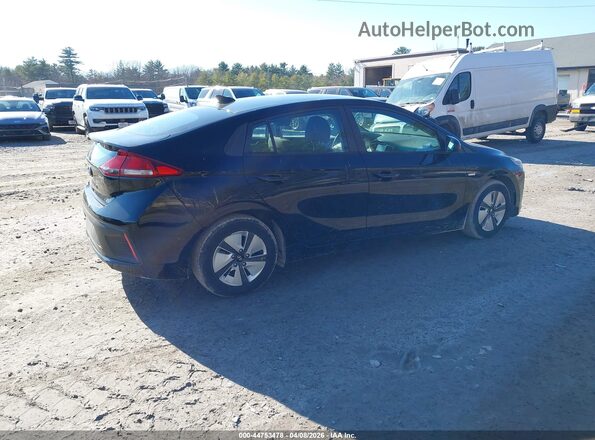 KMHC65LC7JU075363 2018 HYUNDAI IONIQ HYBRID Черный Задняя правая четверть
