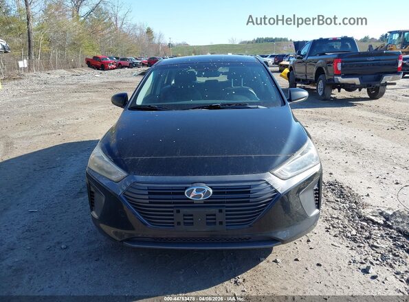 KMHC65LC7JU075363 2018 HYUNDAI IONIQ HYBRID Черный Вид задней части салона