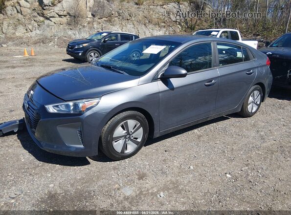 KMHC65LC7KU134476 2019 HYUNDAI IONIQ HYBRID Gray Front left