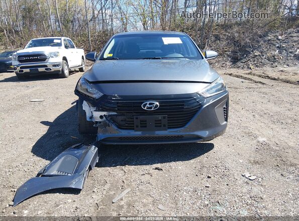 KMHC65LC7KU134476 2019 HYUNDAI IONIQ HYBRID Gray Instrument cluster view