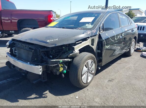 KMHC65LC8JU073539 2018 HYUNDAI IONIQ HYBRID Black 