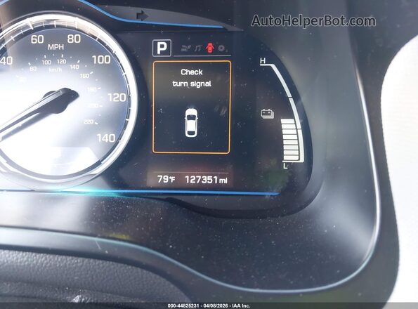 KMHC65LC8JU073539 2018 HYUNDAI IONIQ HYBRID Black 