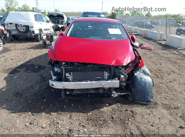 KMHC65LC8LU230912 2020 HYUNDAI IONIQ HYBRID Красный Вид задней части салона