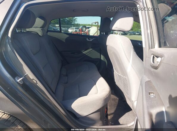 KMHC65LC9MU257859 2021 HYUNDAI IONIQ HYBRID Gray Widok naklejki z numerem VIN