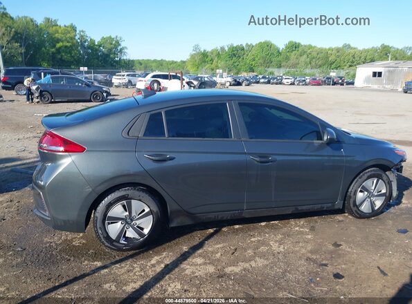 KMHC65LC9MU257859 2021 HYUNDAI IONIQ HYBRID Gray Widok wnętrza 360 stopni