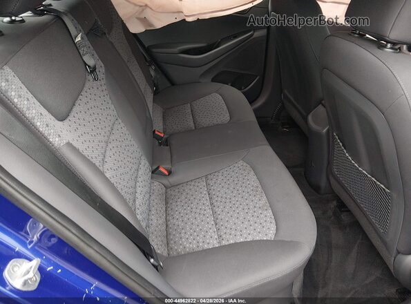 KMHC65LD0KU173385 2019 HYUNDAI IONIQ PLUG-IN HYBRID Blue Widok naklejki z numerem VIN
