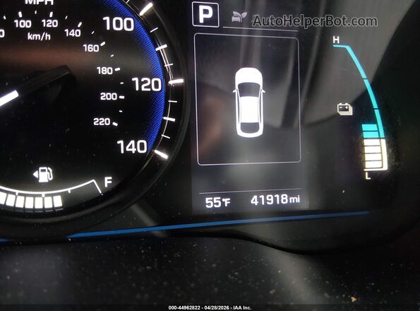 KMHC65LD0KU173385 2019 HYUNDAI IONIQ PLUG-IN HYBRID Blue 